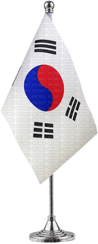 flag south korea - nemokama png