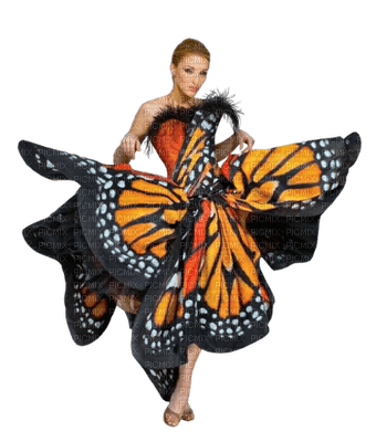 femme papillon.Cheyenne63 - ücretsiz png
