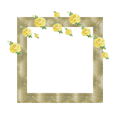 Small Yellow Frame - bezmaksas png