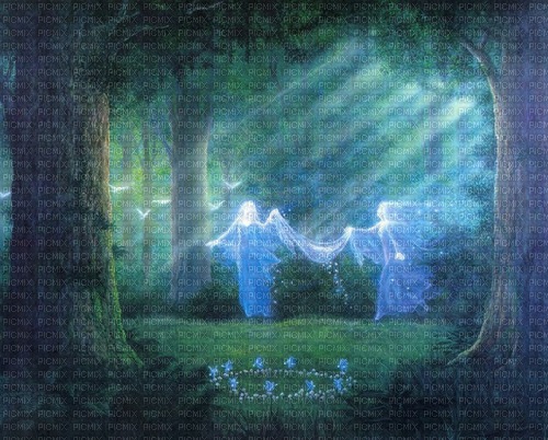 Fairies in the Forest - kostenlos png