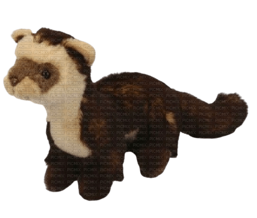 ferret plushie stuffed animal - png gratis