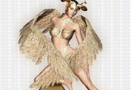 gold woman - Free PNG
