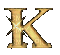 Kaz_Creations Alphabets Glitter Sparkle Letter K - Darmowy animowany GIF
