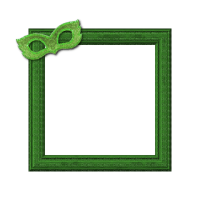 Small Green Frame - gratis png