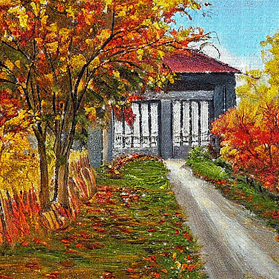 kikkapink autumn background animated vintage - Δωρεάν κινούμενο GIF