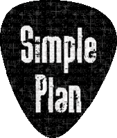 simple plan guitar pic - GIF animado grátis