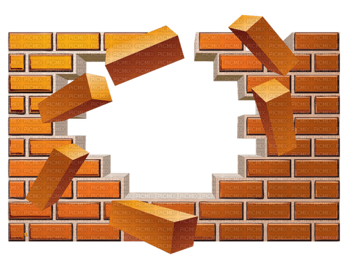 brick wall background - png grátis