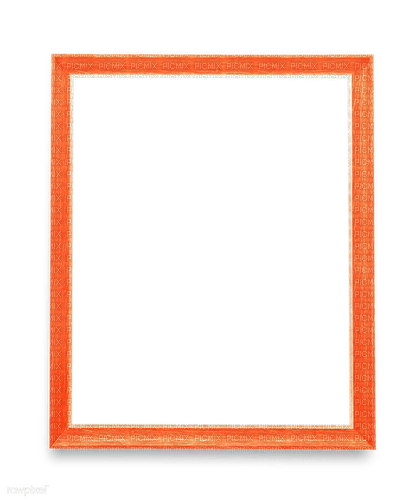 Orange Frame-RM - png grátis