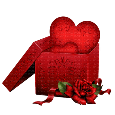 patymirabelle coeur dans boîte - PNG gratuit