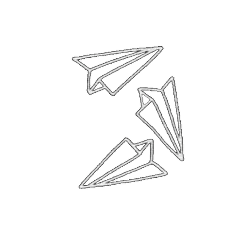 paper airplanes png - bezmaksas png