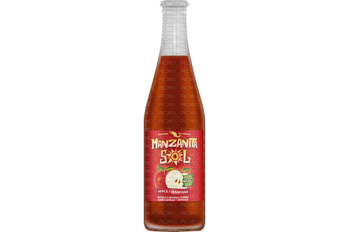 Manzanita Sol Glass Bottle - PNG gratuit