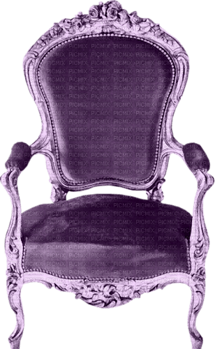 stuhl chair lila - gratis png