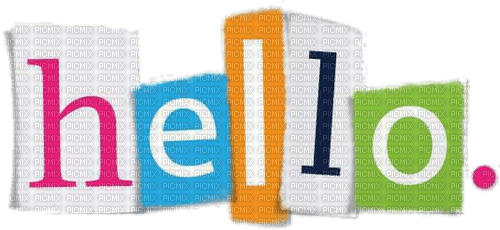 hello text - 免费PNG