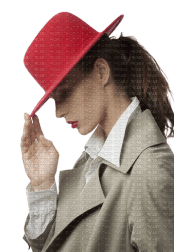 Женщина в шляпе - zdarma png