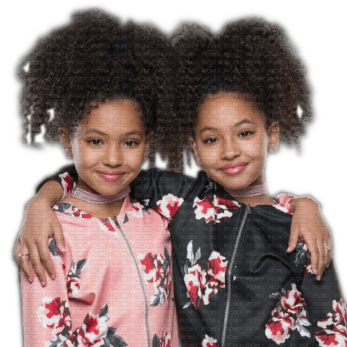 Rena Zwillinge Twins Geschwister Girls Mädchen - png gratuito