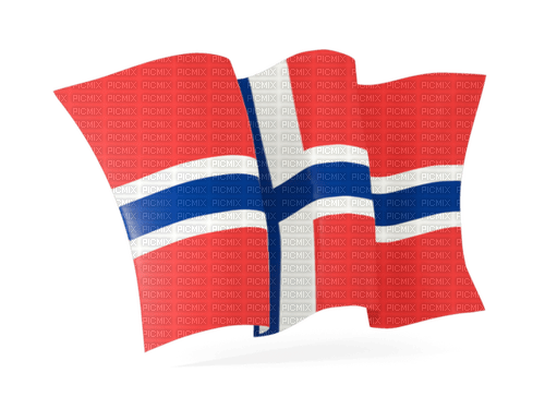 Norwegian flag. Leila - png gratuito
