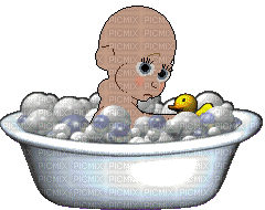 Babyz Bathtime - Free animated GIF