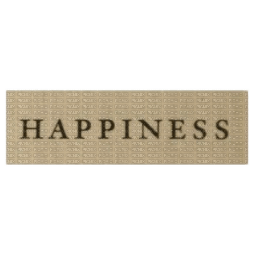 happiness text Bb2 - PNG gratuit