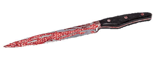 red knife - Free animated GIF