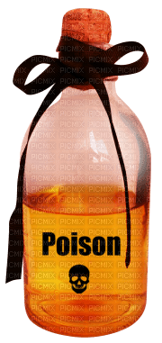 Poison.Veneno.pot.orange.Victoriabea - png grátis