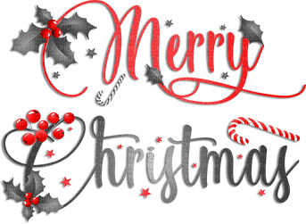 soave text christmas deco black white red - ilmainen png