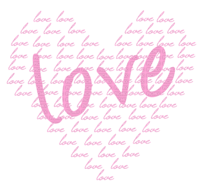 Kaz_Creations Valentine Deco Love Text - kostenlos png