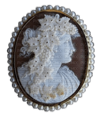 Vintage.Cameo.Broche.Victoriabea - Free PNG