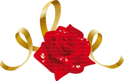 Kaz_Creations Deco Flower Ribbons - 免费PNG