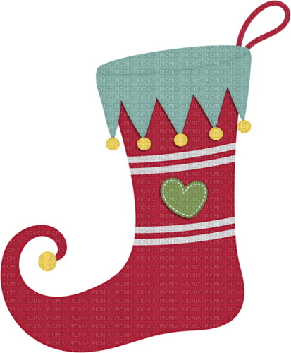 gala Christmas sock - png gratuito