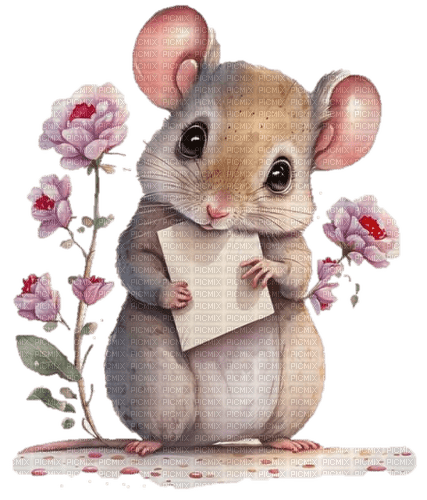 cute mouse - PNG gratuit