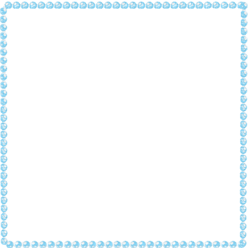 Turquoise Pearl Frame - Free PNG
