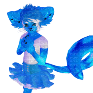 Catboy in blue - zadarmo png