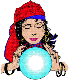 gypsy woman bp - Безплатен анимиран GIF