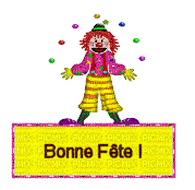 bonne fête - Бесплатни анимирани ГИФ