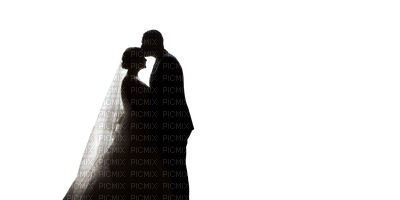Kaz_Creations Wedding Silhouettes Silhouette - Free PNG