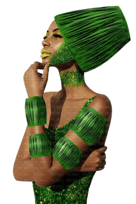 Kaz_Creations Woman Femme Green - bezmaksas png