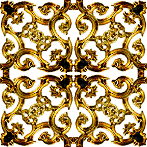 overlay deco gold fractal vintage background fond tube - besplatni png