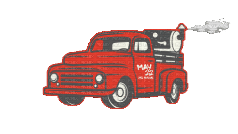 Vintage Truck - Animovaný GIF zadarmo
