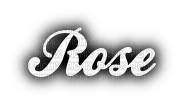 Text ROSE - безплатен png