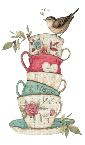 teacups  Bb2 - Free PNG