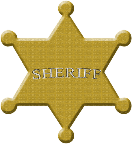 Sheriff badge - besplatni png