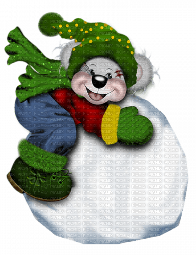 muñeco y bola de nieve - безплатен png