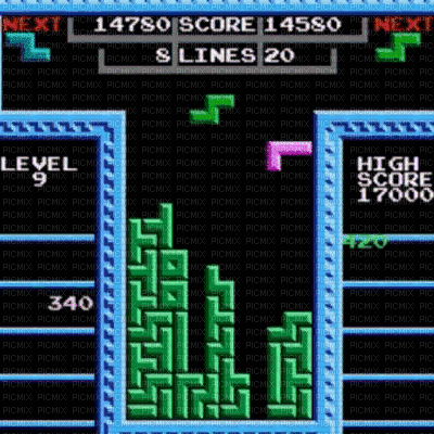 Tetris - GIF animado gratis