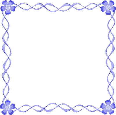 Flower Glitter Frame~DK-Blue©Esme4eva2015.gif - Kostenlose animierte GIFs