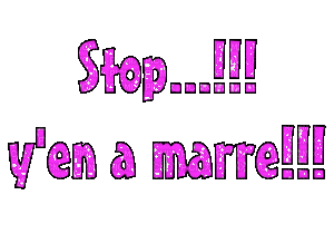 stop !!!! - GIF animado gratis