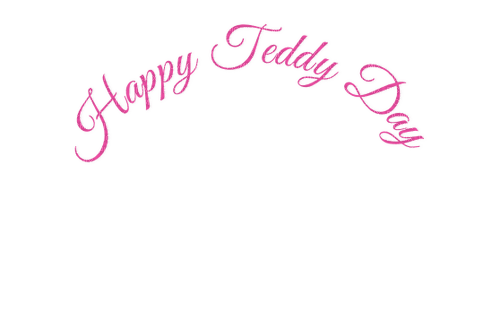 Happy Teddy Day - фрее пнг