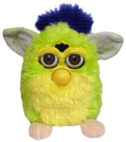 furby lime green - Free PNG
