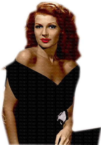 Rita Hayworth - bezmaksas png
