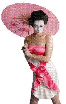 Kaz_Creations Woman Femme Parasol - Free PNG