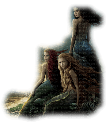 Mermaids - Nitsa P - png ฟรี